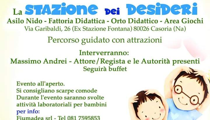 Fiumadea: Inaugurazione ” La stazione dei desideri”