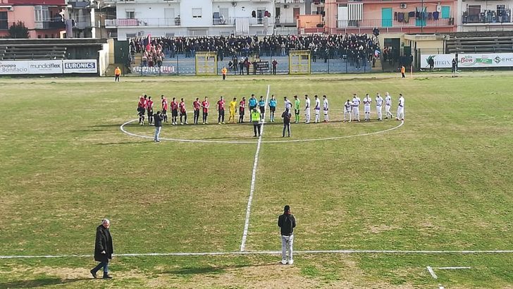 GOL ED EMOZIONI AL SAN MAURO NEL DERBY CON L’AFRAGOLESE