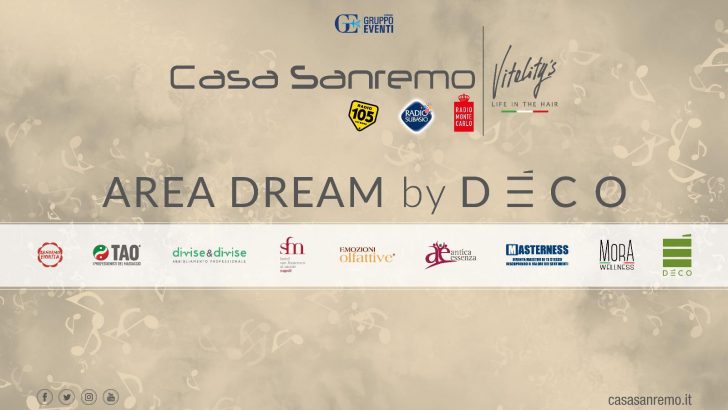 TORNA L’AREA DREAM A CASA SANREMO 2018