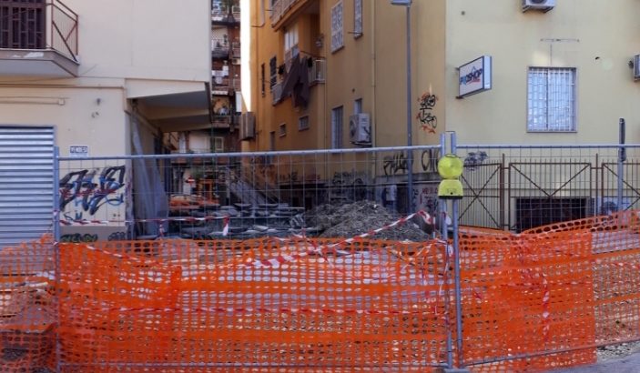 Aggiornamento palazzo evacuato in Via Principe di Piemonte