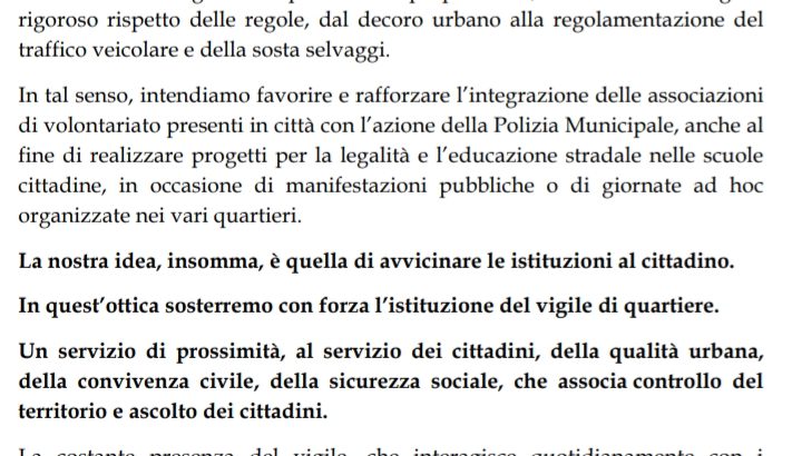 Proposte per il buon governo di Casoria.