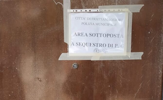 Frattamaggiore: immobile posto sotto sequestro e denunciate due persone