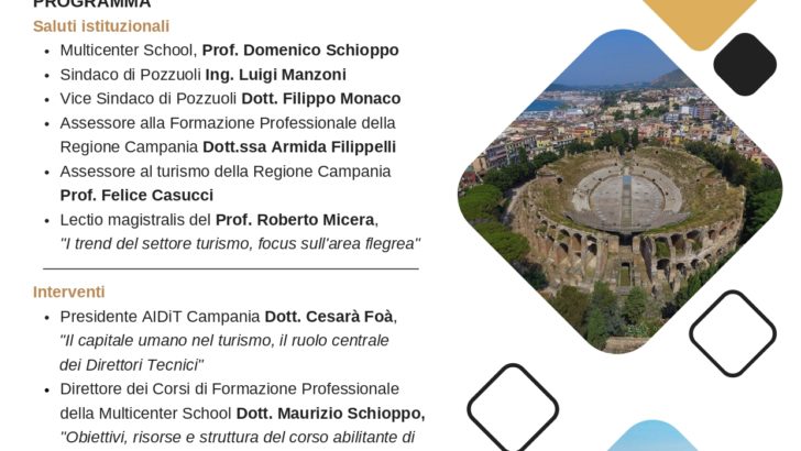 Il turismo nell’area flegrea, trend e risorse per il rilancio del settore: esperti a confronto alla Multicenter School